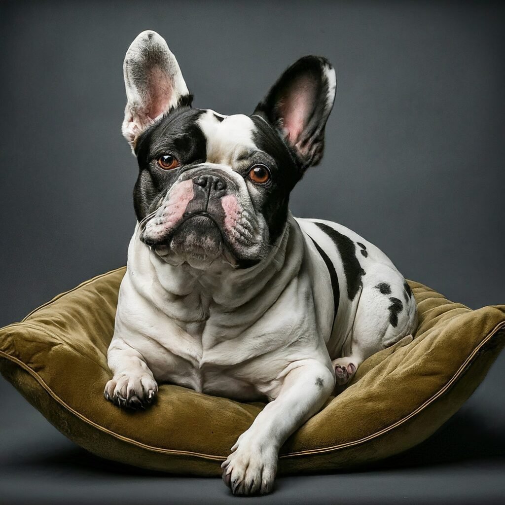 Pied French Bulldogs